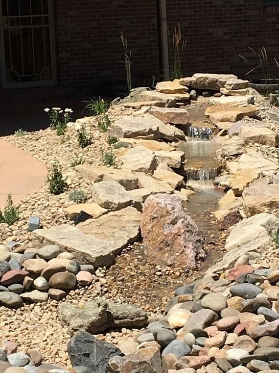 A recent water gardens pond job in the  area